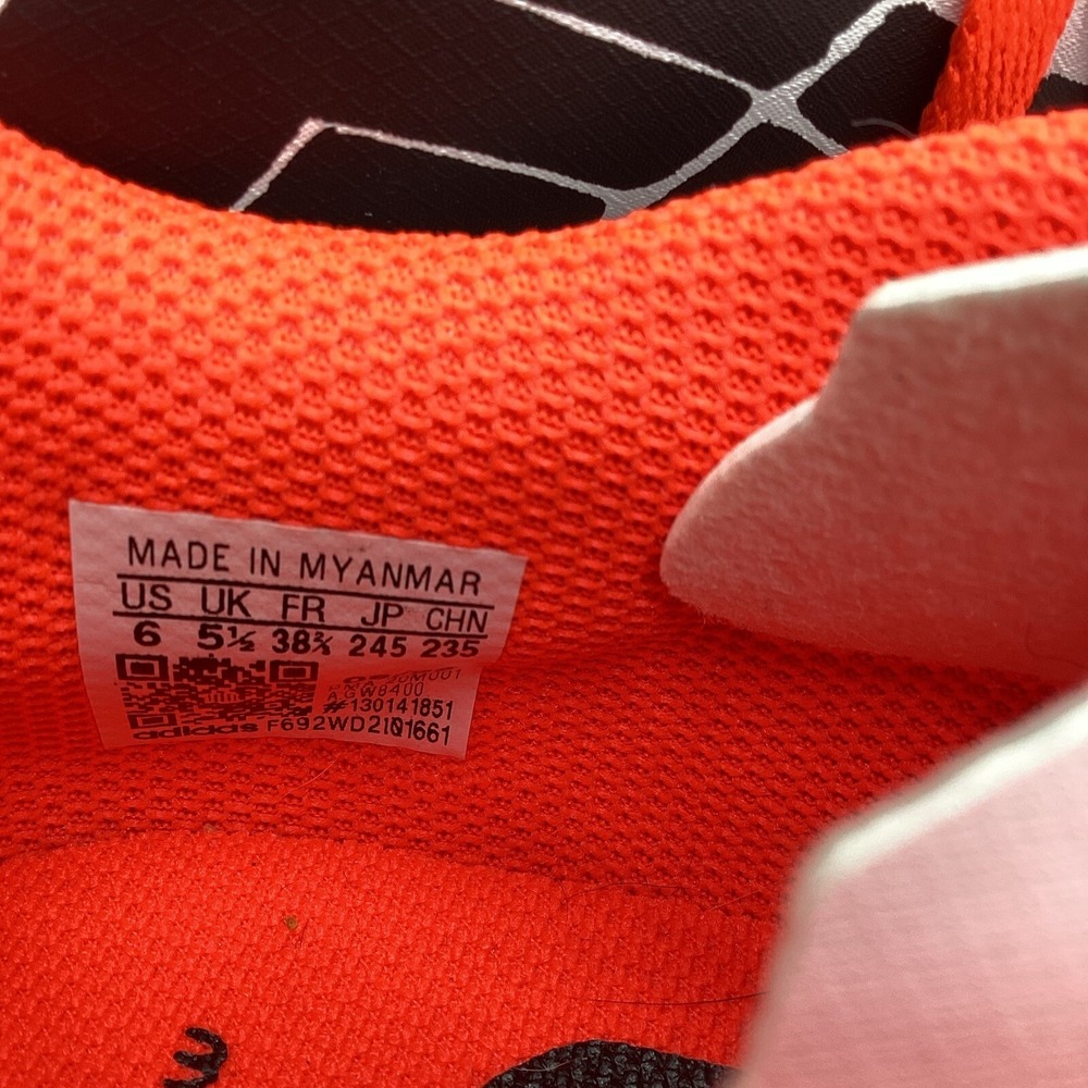 Adidas X Speedportal Messi .4 Indoor Soccer Shoes White Orange GW8400 Youth SZ 6 - Picture 3 of 10